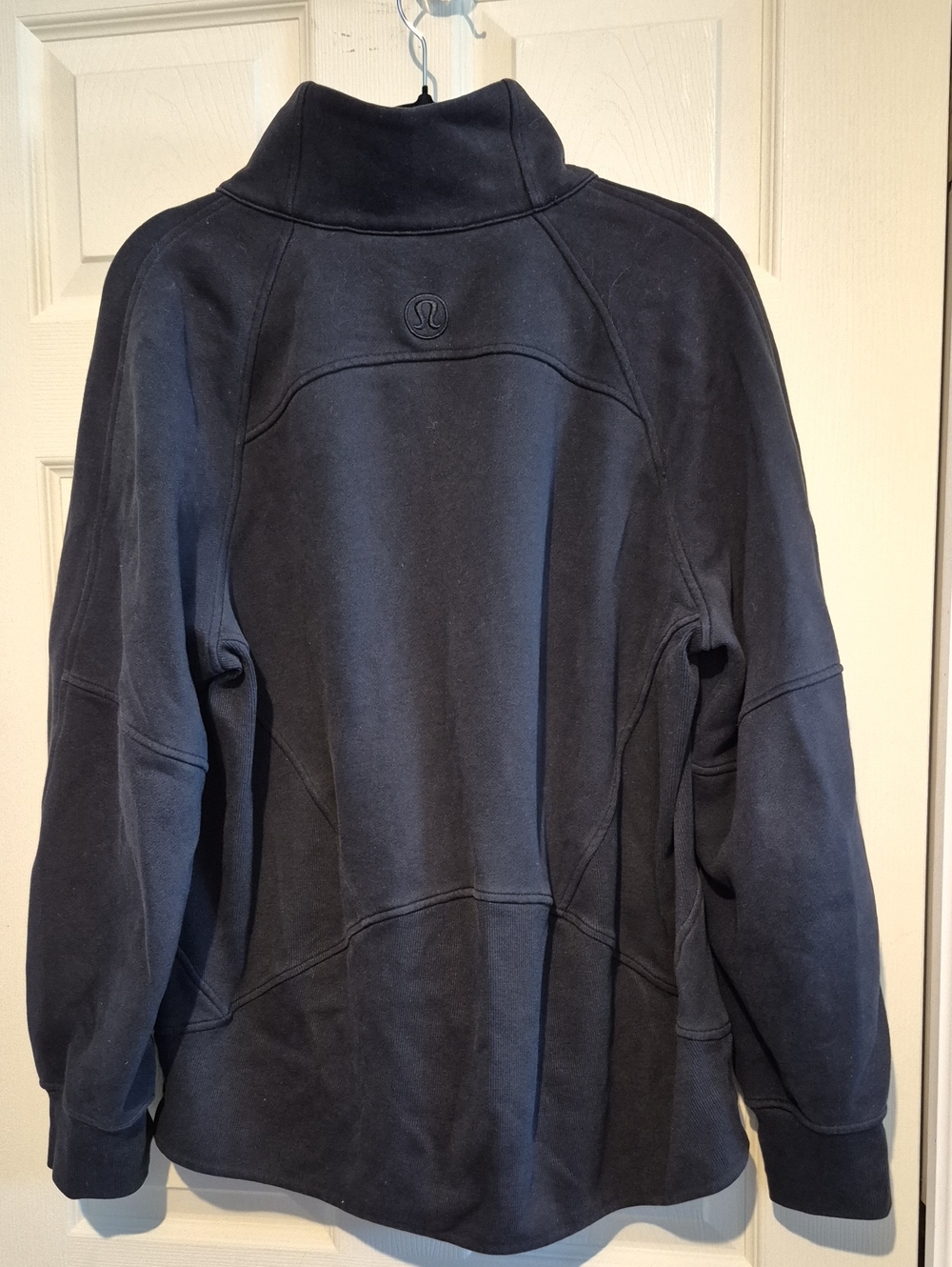 🍋 Lululemon Scuba Oversized Funnel-Neck Full Zip Black (First Release) Size M/L